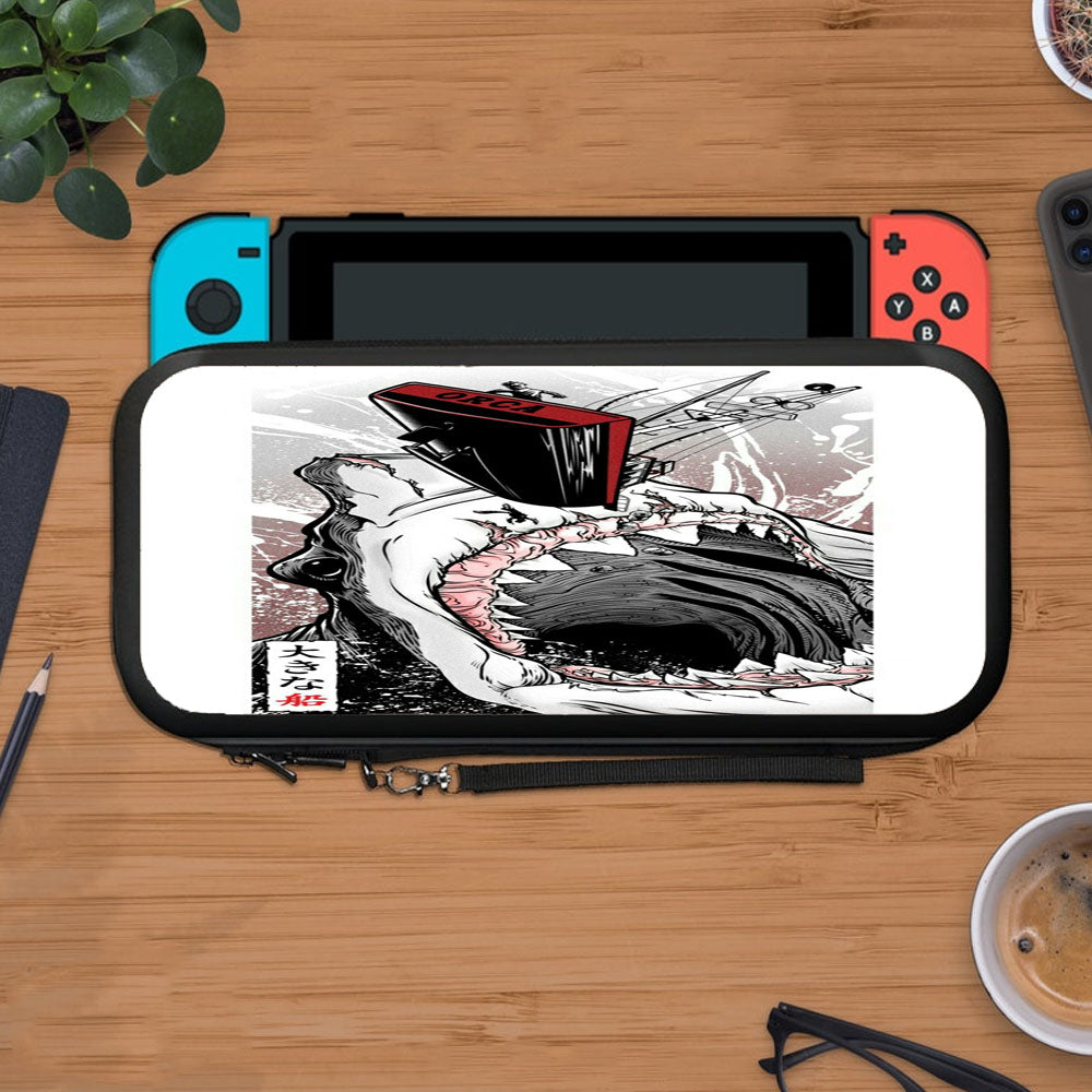 Comic Jaws Cartoon Protective Carry Switch Nintendo Switch 2 Case