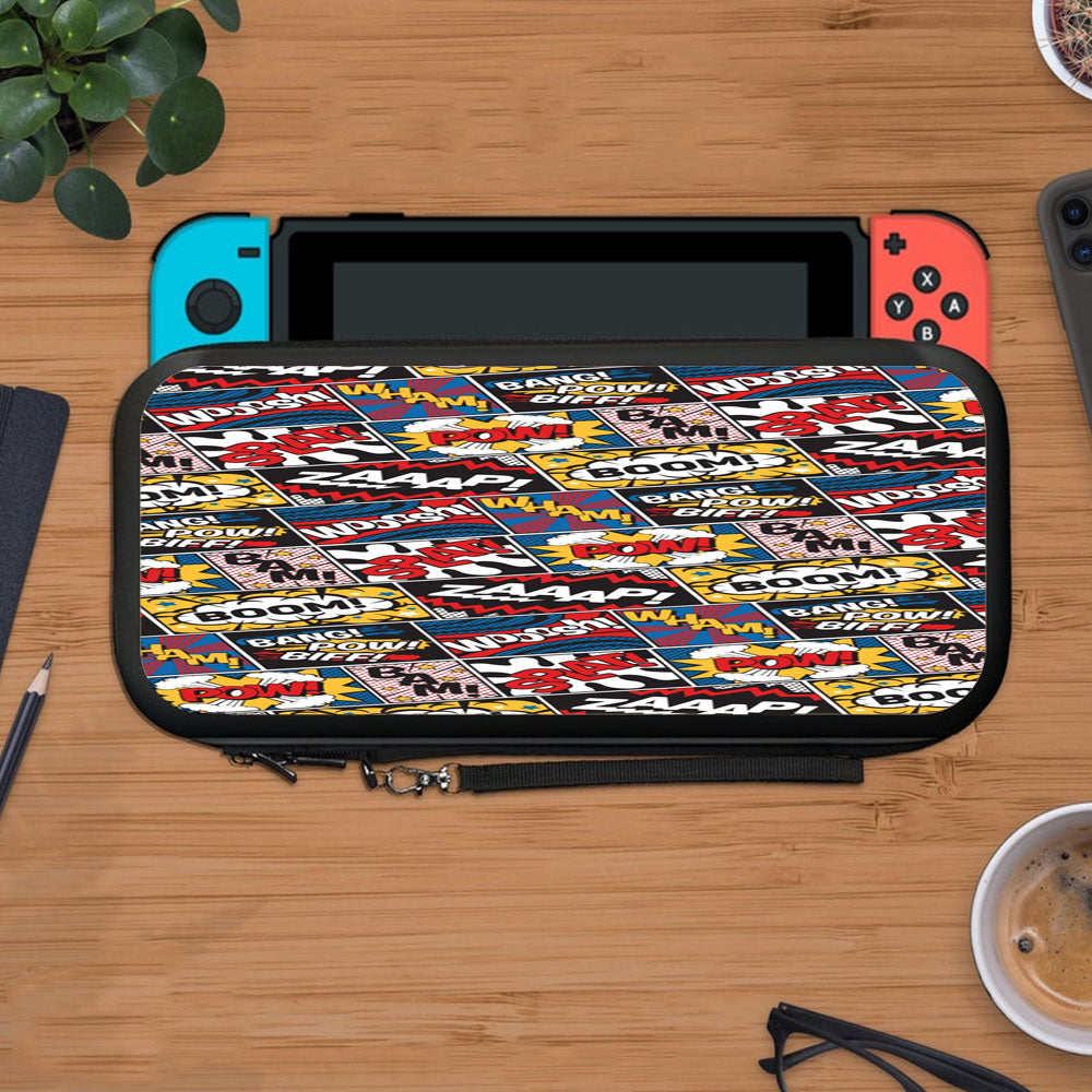 Comic Text Effect Protective Carry Switch Nintendo Switch 2 Case