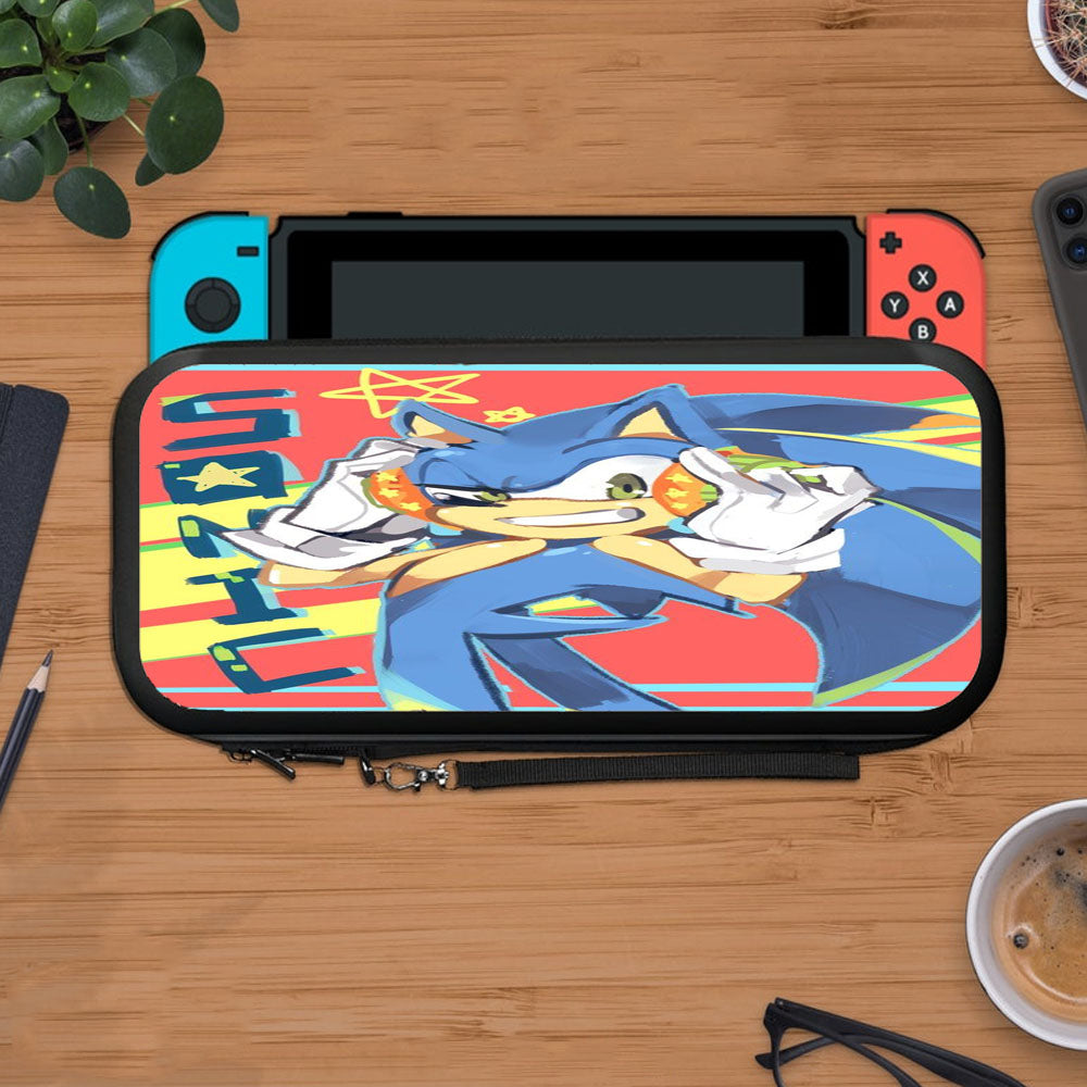 Cool Sonic Art Protective Carry Switch Nintendo Switch 2 Case