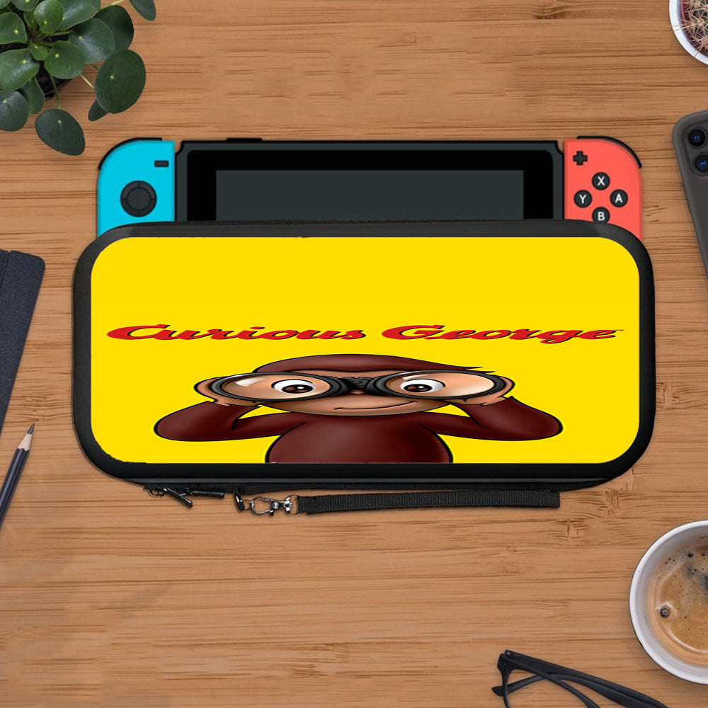 Curious George Cartoon Protective Carry Switch Nintendo Switch 2 Case