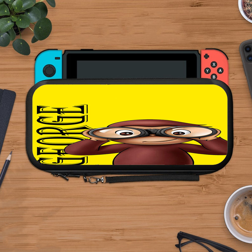 Curious George Telescope Protective Carry Switch Nintendo Switch 2 Case