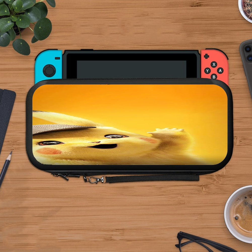 Cute Detective Pikachu Protective Carry Switch Nintendo Switch 2 Case