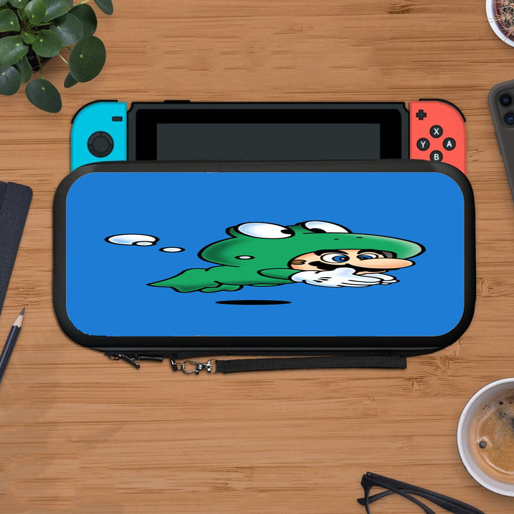Cute Frog Mario Protective Carry Switch Nintendo Switch 2 Case