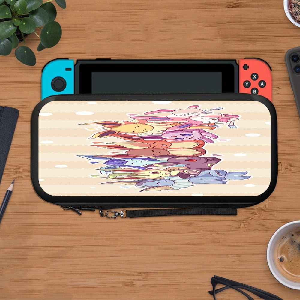 Cute Pokemon Eeve Wallpaper August Protective Carry Switch Nintendo Switch 2 Case
