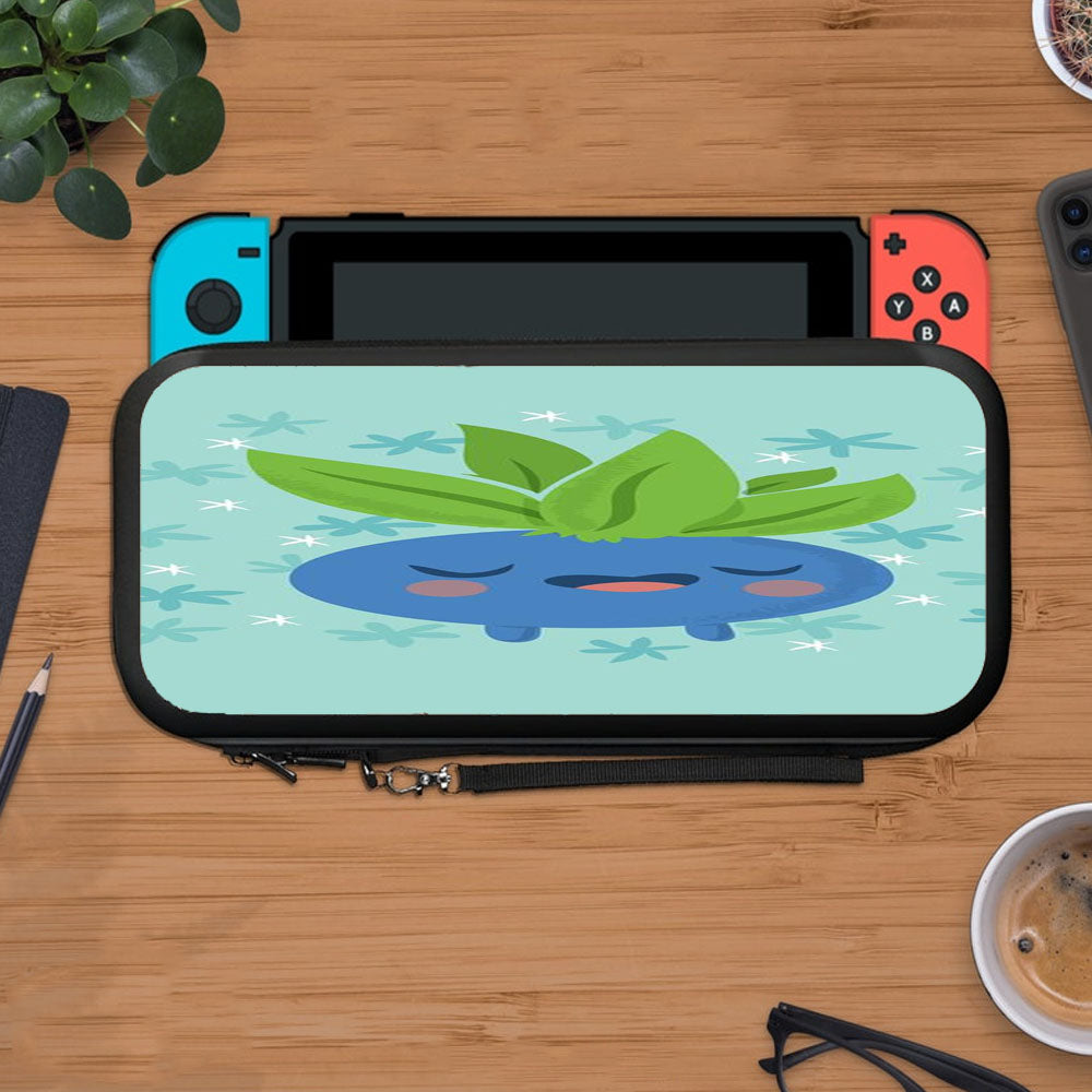 Cute Pokemon Oddish Protective Carry Switch Nintendo Switch 2 Case