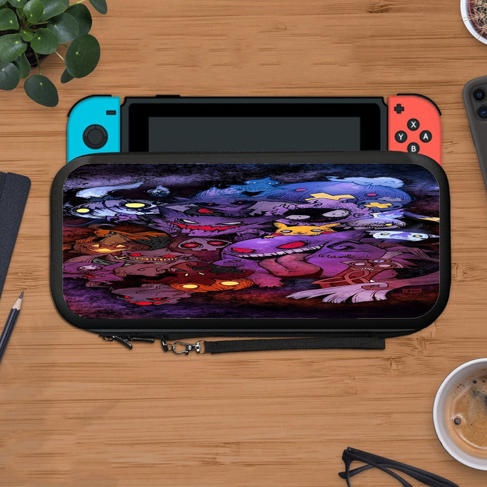 Dark Pokemon Art Protective Carry Switch Nintendo Switch 2 Case