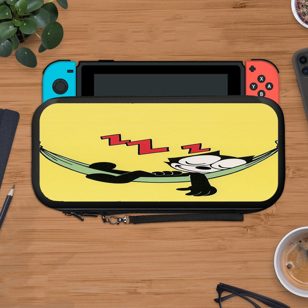 Deep Sleep Felix The Cat Pop Art Protective Carry Switch Nintendo Switch 2 Case