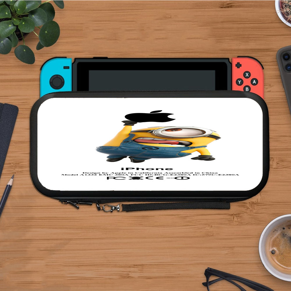 Despicable Me Minion Catch Apple Design Protective Carry Switch Nintendo Switch 2 Case