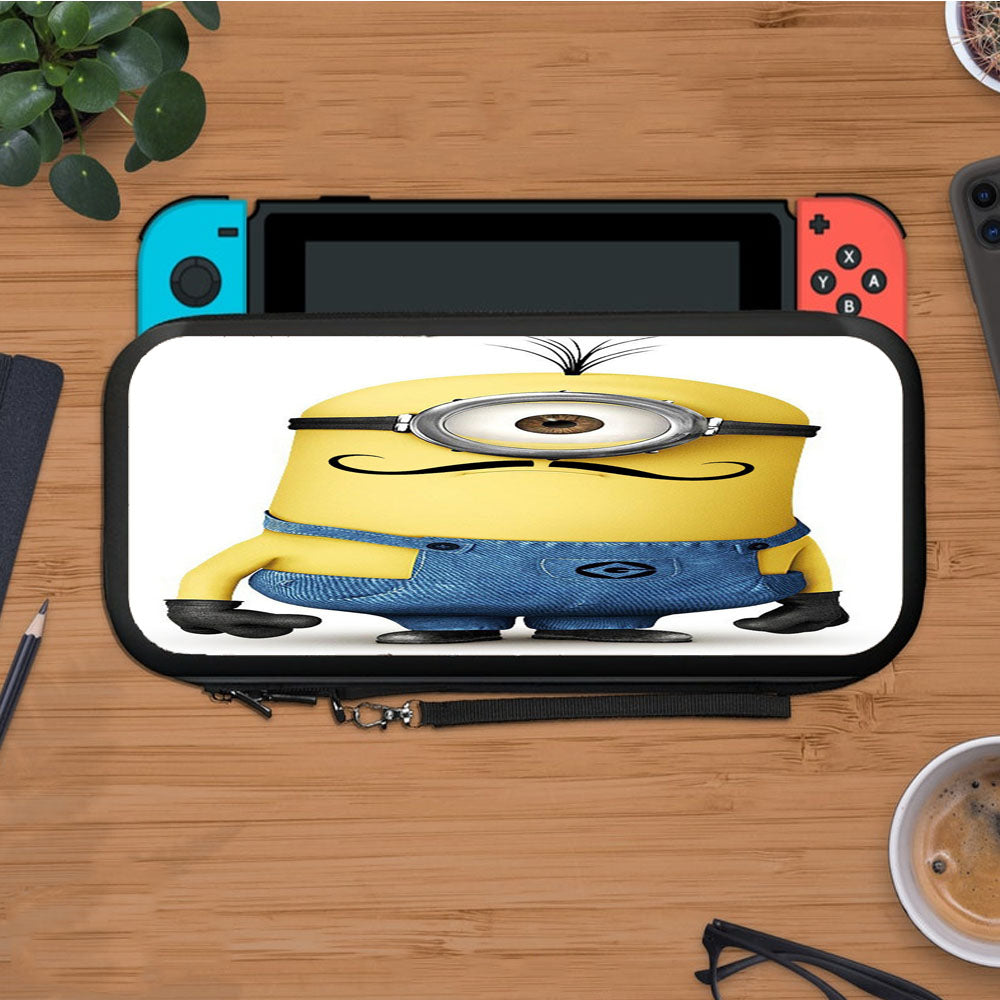 Despicable Me Minion With Cute Mustache 02 Protective Carry Switch Nintendo Switch 2 Case