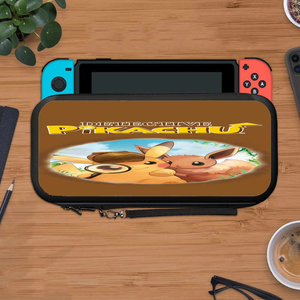 Detective Pikachu Poster Protective Carry Switch Nintendo Switch 2 Case