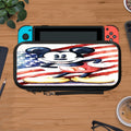 Dinsey Mickey Mouse Retro Usa Flag Protective Carry Switch Nintendo Switch 2 Case