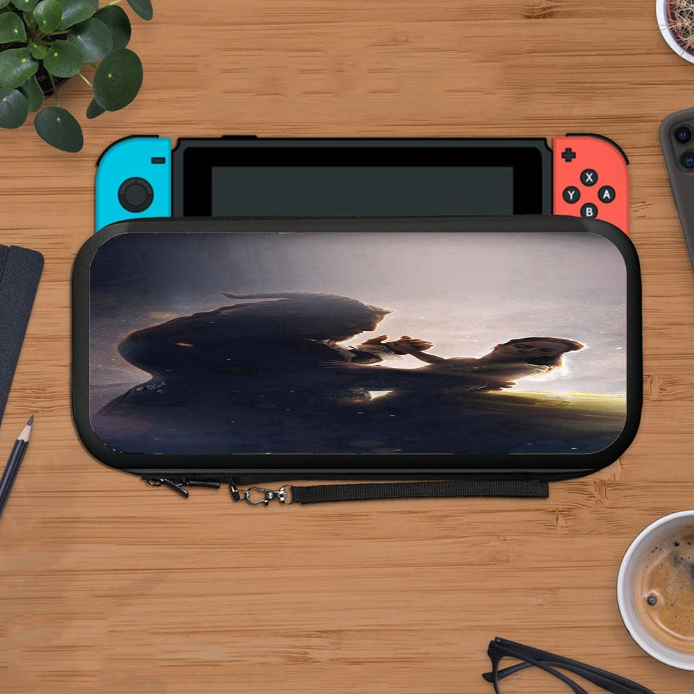 Disney Beauty Beast Illustration Art Protective Carry Switch Nintendo Switch 2 Case