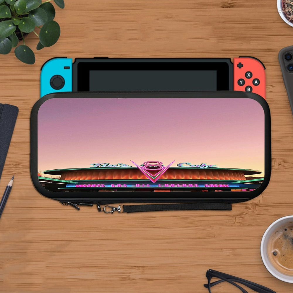 Disney Cars Flos 8 Cafe Land Protective Carry Switch Nintendo Switch 2 Case