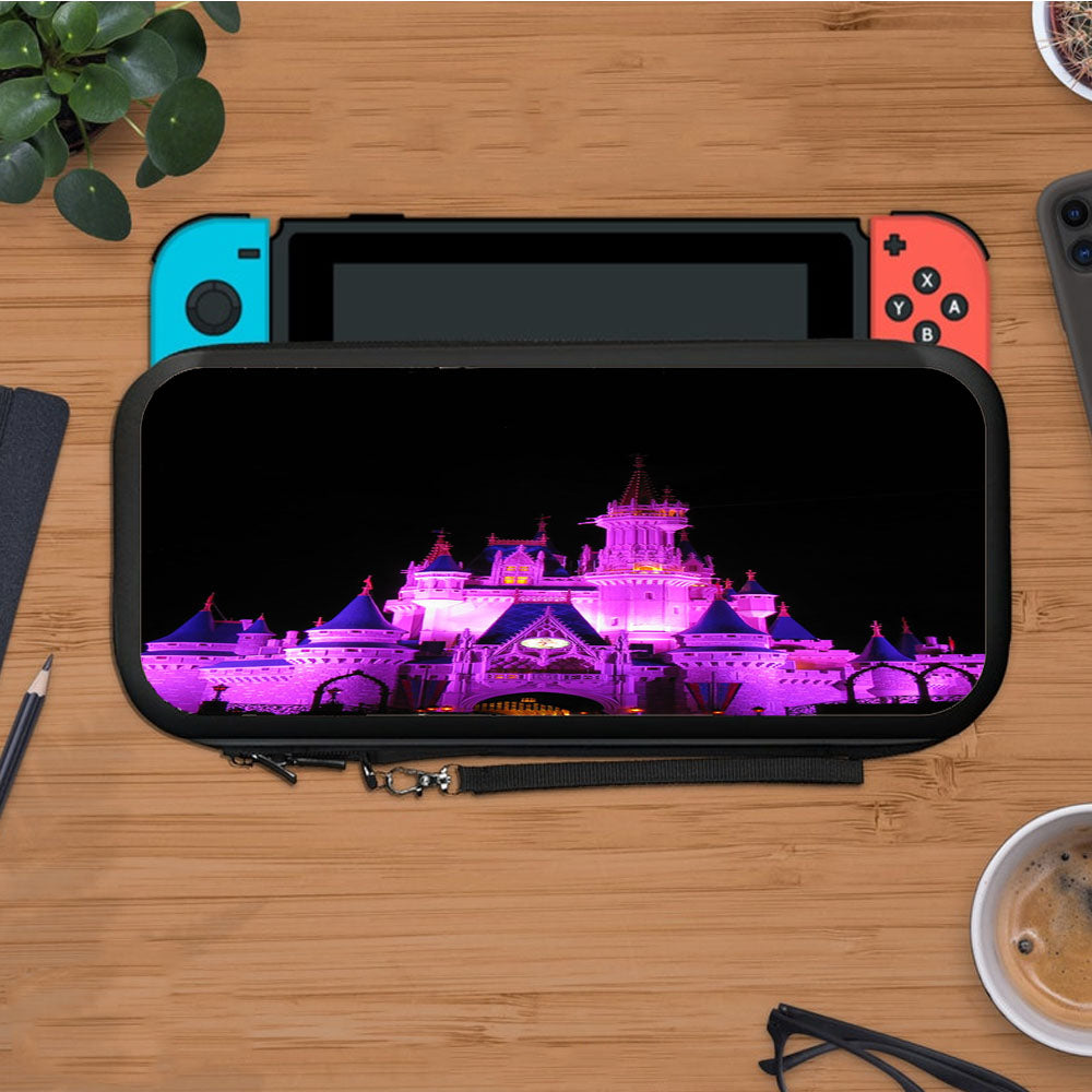 Disney Castle Holiday Night Lights Protective Carry Switch Nintendo Switch 2 Case