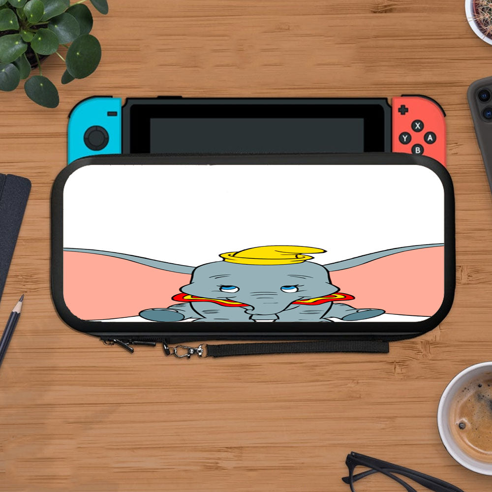 Disney Dumbo Cute Baby Elephant Protective Carry Switch Nintendo Switch 2 Case