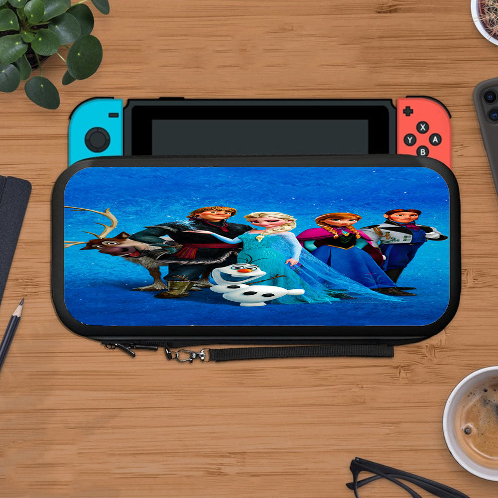 Disney Frozen Cartoon Characters Protective Carry Switch Nintendo Switch 2 Case