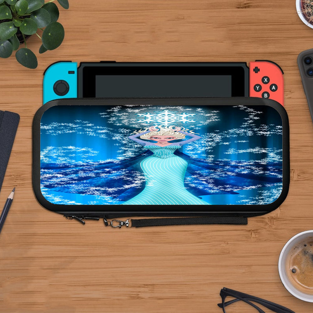 Disney Frozen Elsa Cartoon Protective Carry Switch Nintendo Switch 2 Case