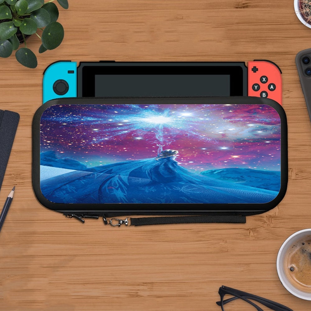 Disney Frozen Elsa Galaxy Nebula Protective Carry Switch Nintendo Switch 2 Case