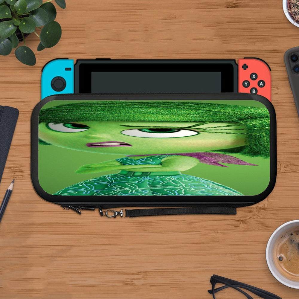 Disney Movie Inside Out Disgust Green Protective Carry Switch Nintendo Switch 2 Case