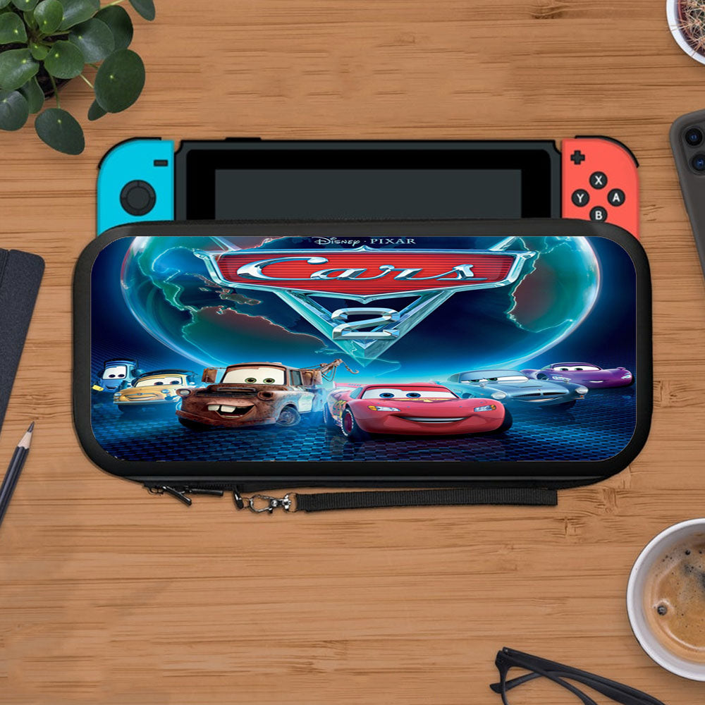 Disney Pixar Cars Cartoon Wallpaper Protective Carry Switch Nintendo Switch 2 Case