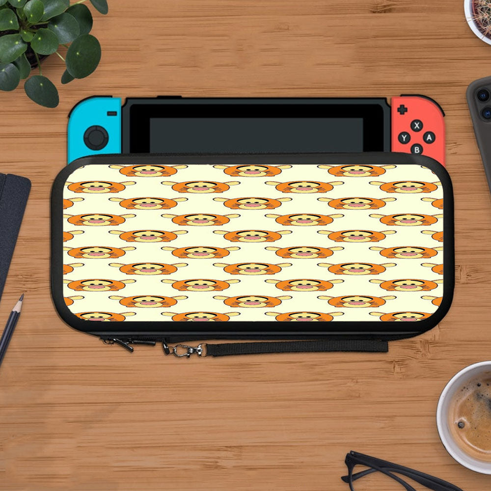 Disney Winnie The Pooh Tiger Pattern Protective Carry Switch Nintendo Switch 2 Case