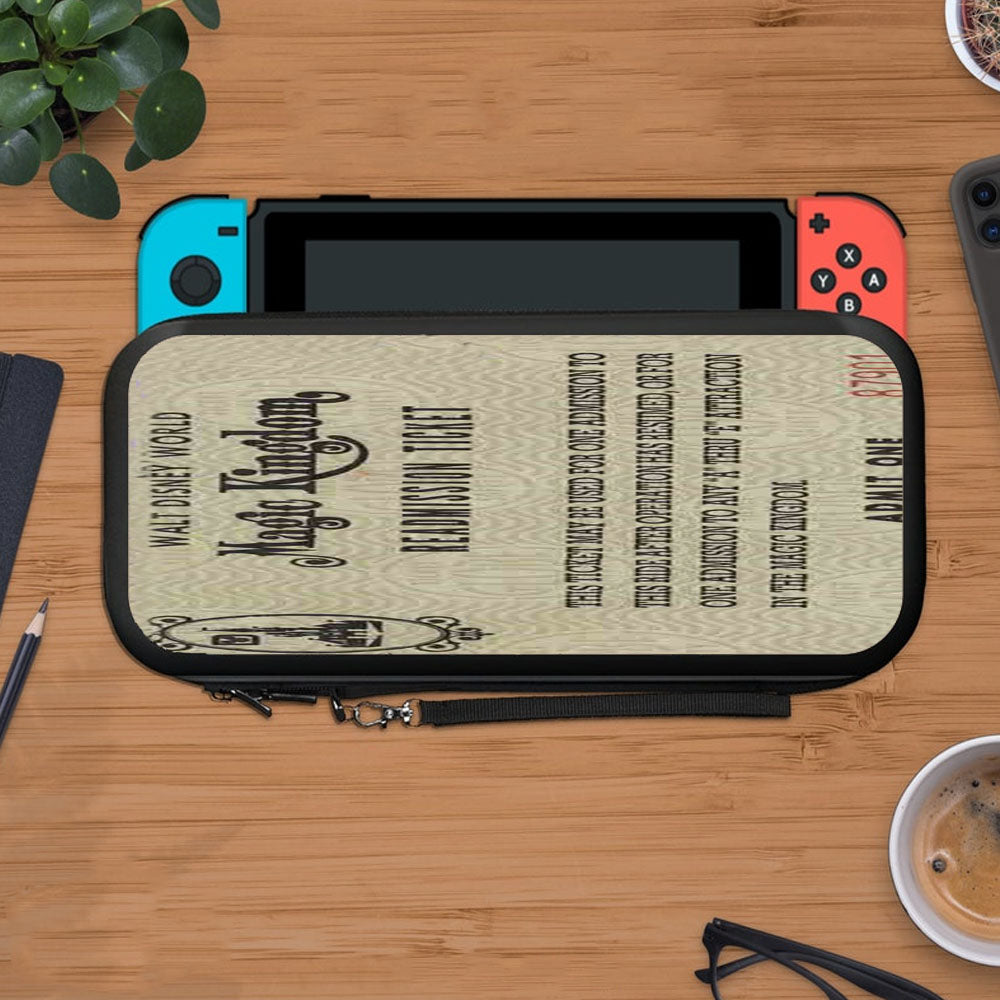 Disney World Readmission Ticket Protective Carry Switch Nintendo Switch 2 Case
