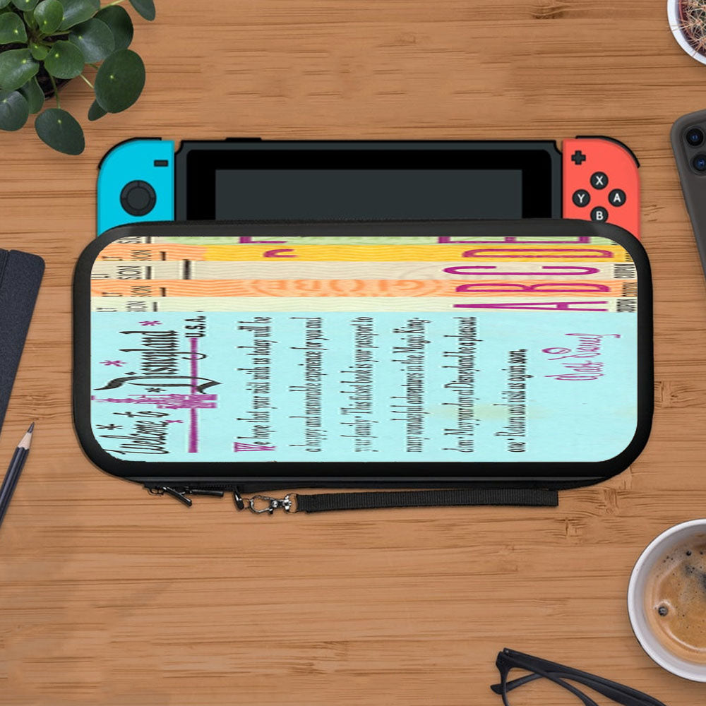Disney World Ticket Book Protective Carry Switch Nintendo Switch 2 Case