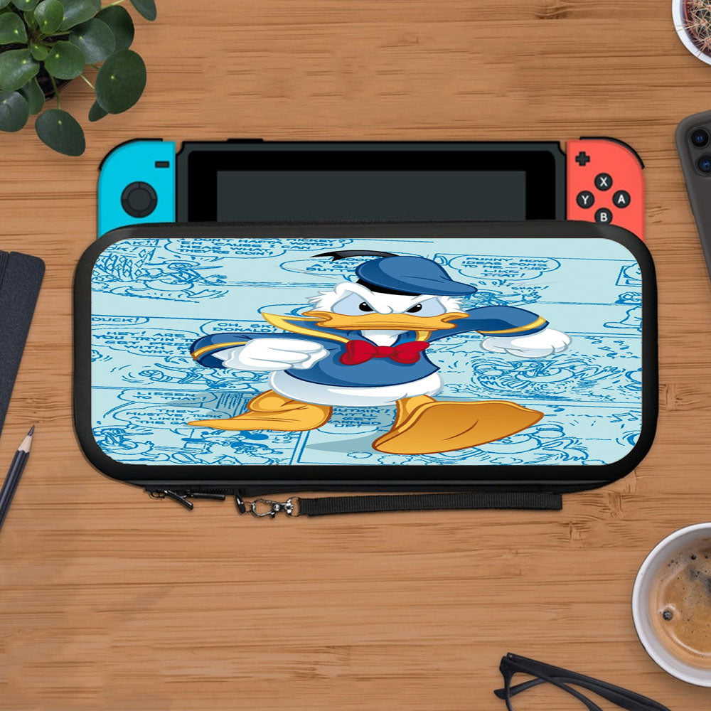 Donald Duck Angry Wallpaper Protective Carry Switch Nintendo Switch 2 Case