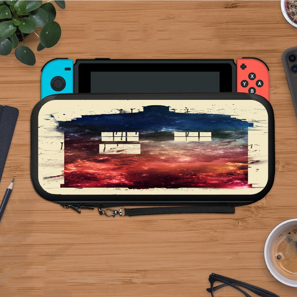 Dr Who Tardis Galaxy Protective Carry Switch Nintendo Switch 2 Case