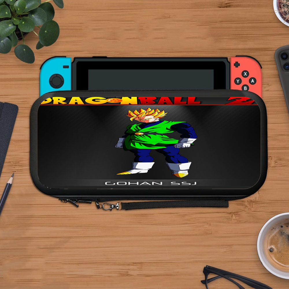 Dragon Ball Z Gohan Green Suit Ssj Protective Carry Switch Nintendo Switch 2 Case