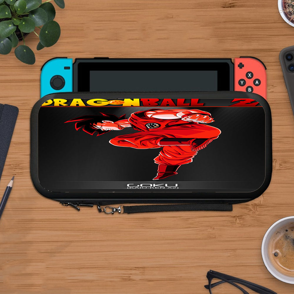 Dragon Ball Z Goku Kaio Ken X2 Protective Carry Switch Nintendo Switch 2 Case
