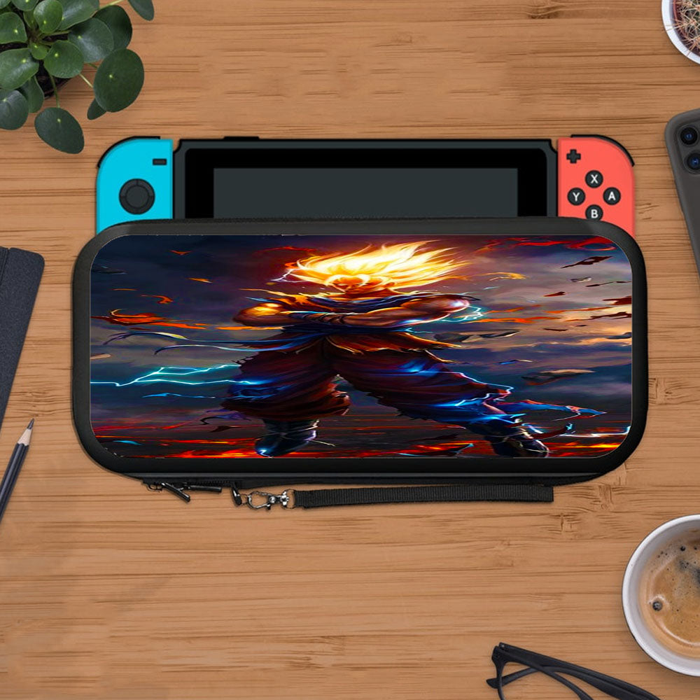 Dragon Ball Z Goku Lightning Ssj Protective Carry Switch Nintendo Switch 2 Case