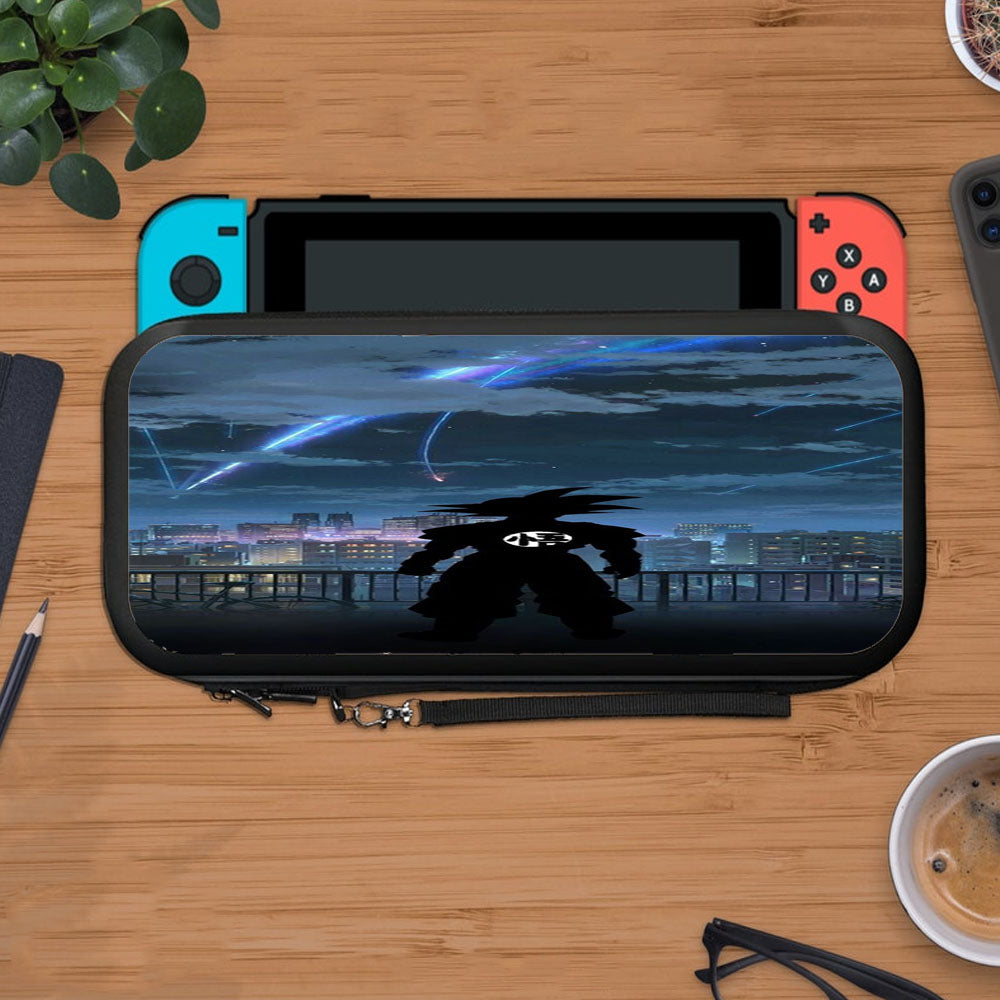Dragon Ball Z Goku Silhouette Protective Carry Switch Nintendo Switch 2 Case