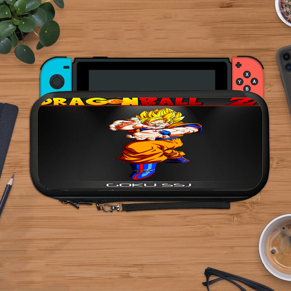 Dragon Ball Z Goku Ssj Power Protective Carry Switch Nintendo Switch 2 Case