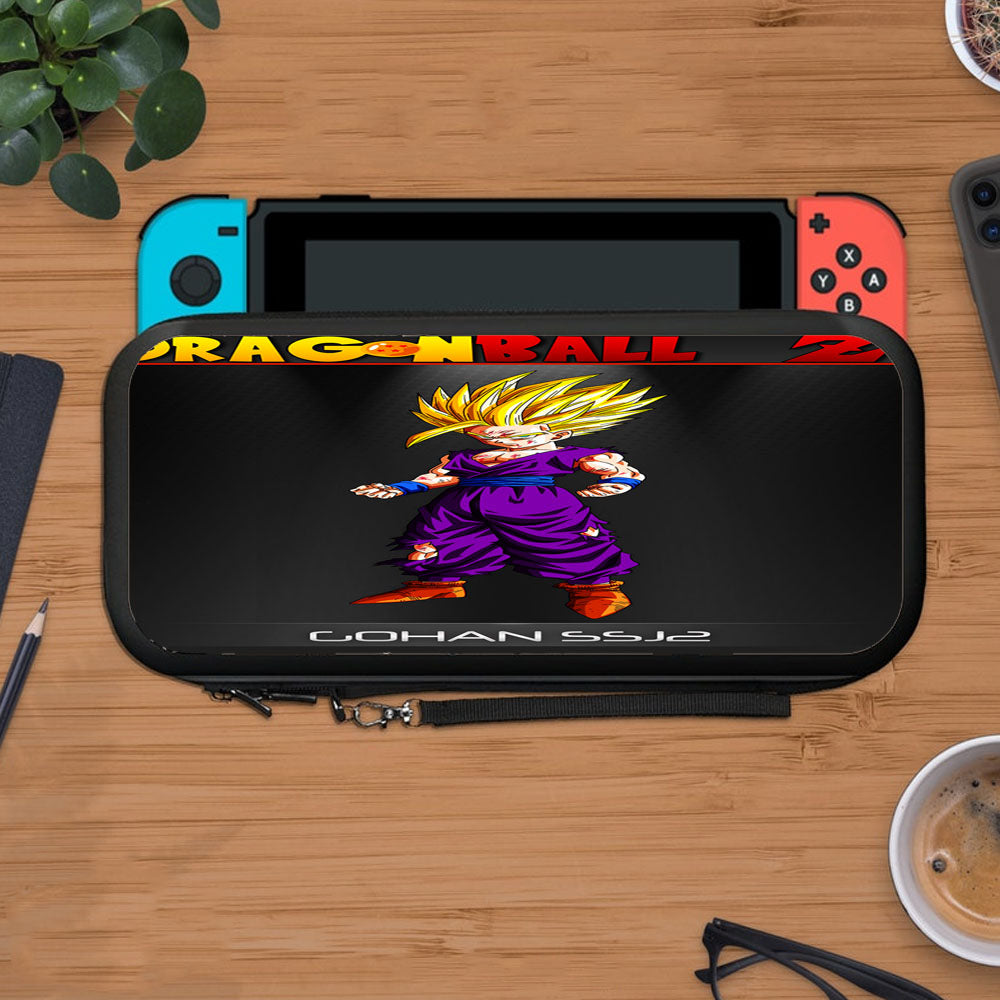 Dragon Ball Z Kid Gohan Ssj-2 Protective Carry Switch Nintendo Switch 2 Case