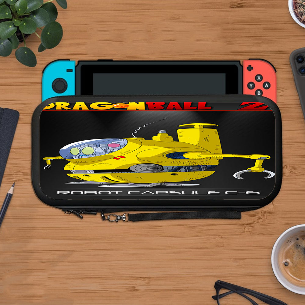 Dragon Ball Z Robot Capsule C-6 Protective Carry Switch Nintendo Switch 2 Case
