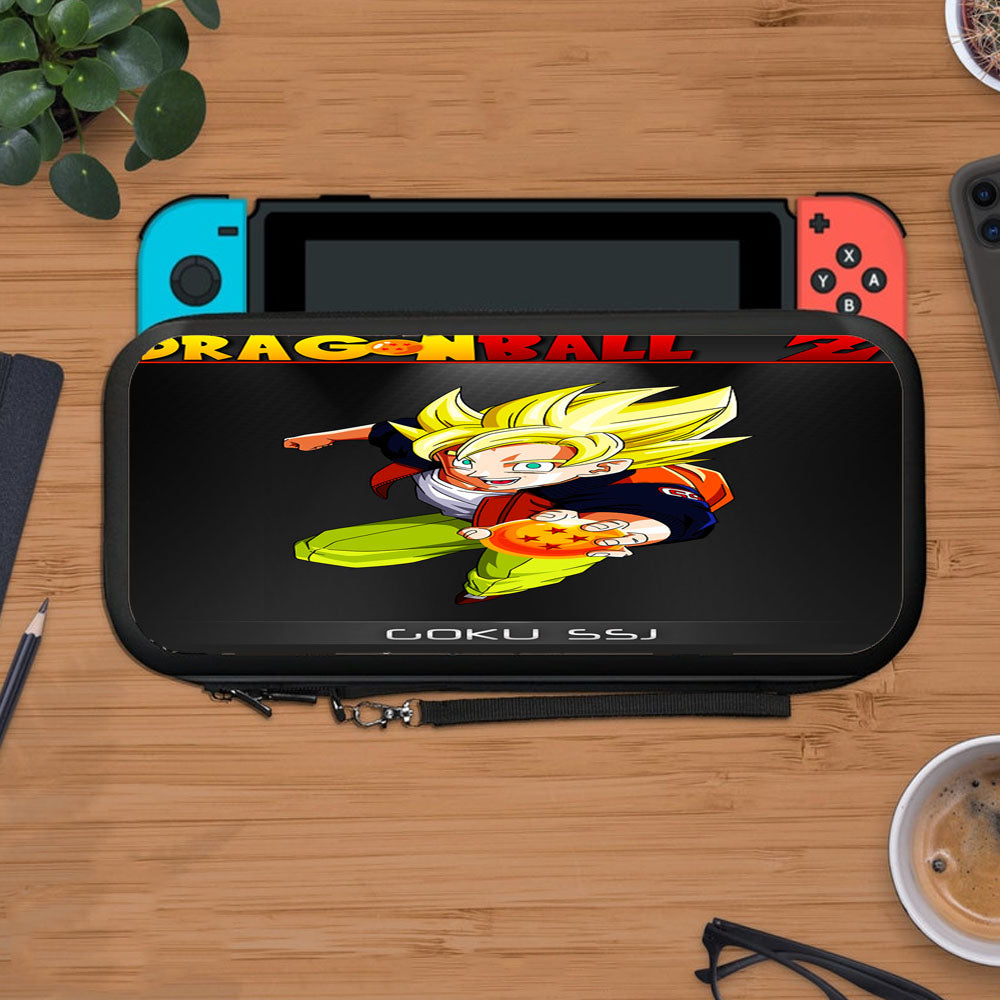 Dragon Ball Z Young Goku Ssj Protective Carry Switch Nintendo Switch 2 Case
