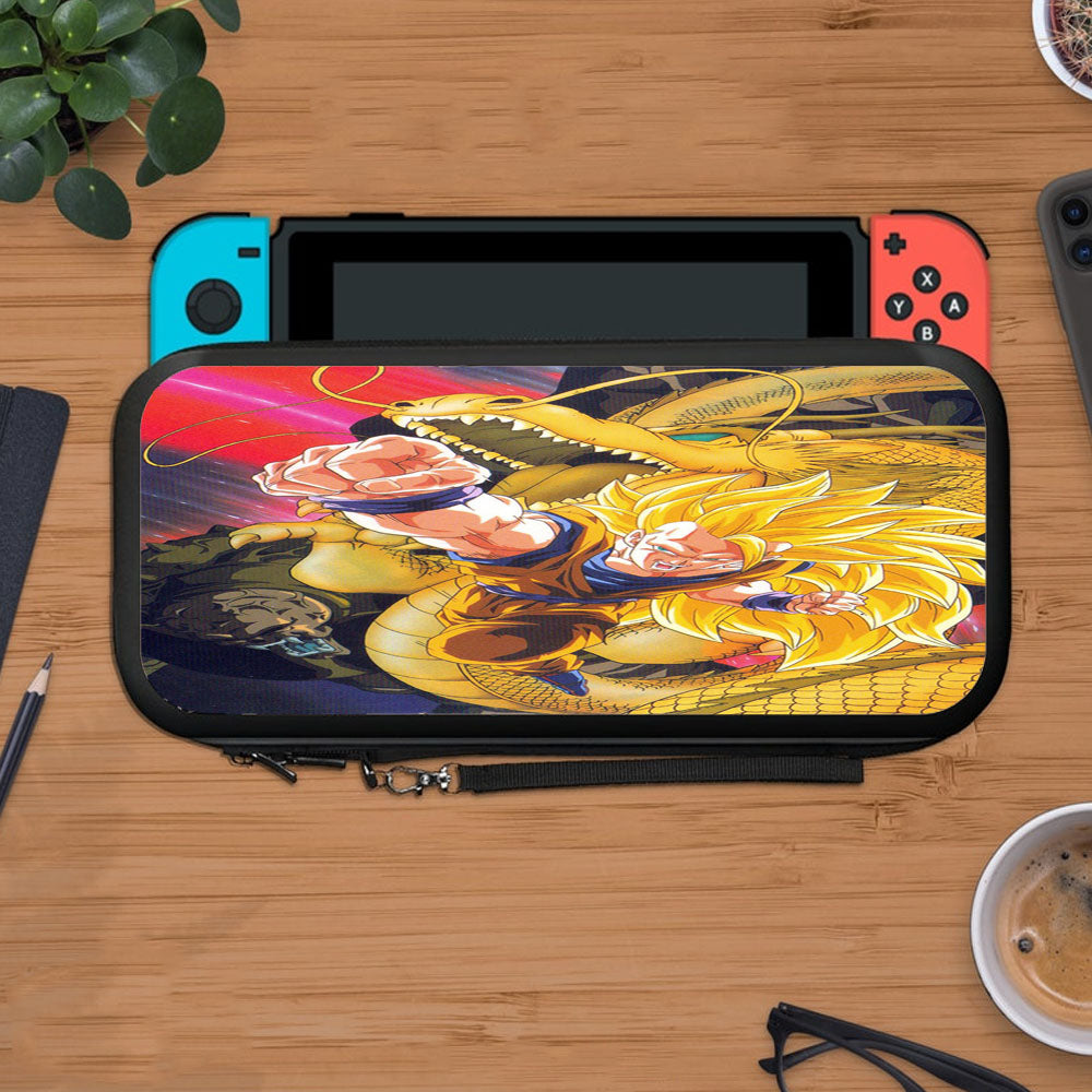 Dragonball Goku Shenlong Comic Protective Carry Switch Nintendo Switch 2 Case
