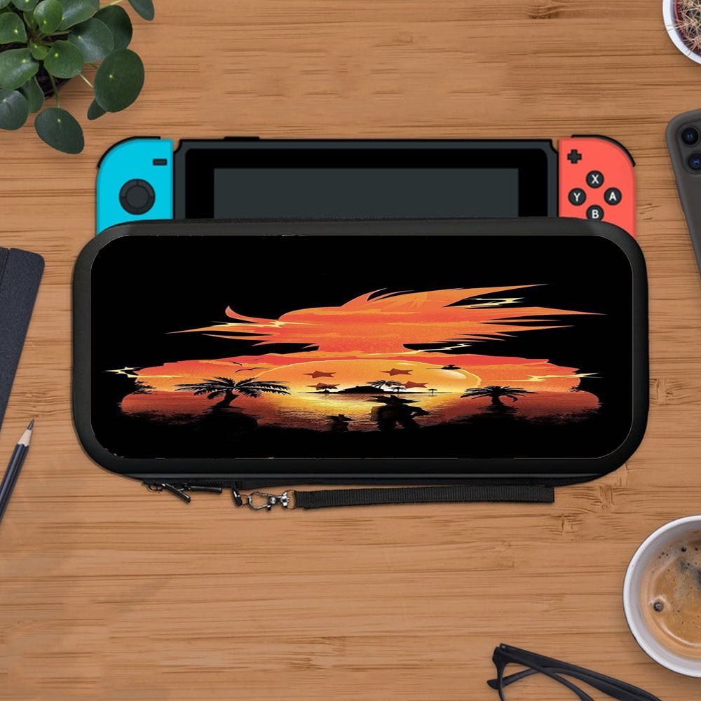 Dragonball Z Goku Silhouette Protective Carry Switch Nintendo Switch 2 Case