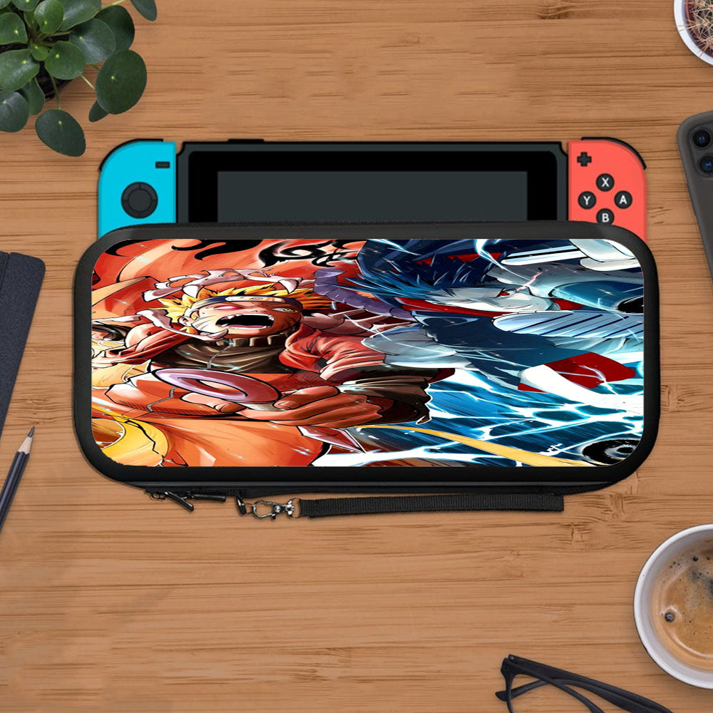 Epic Naruto X Sasuke Fanart Protective Carry Switch Nintendo Switch 2 Case