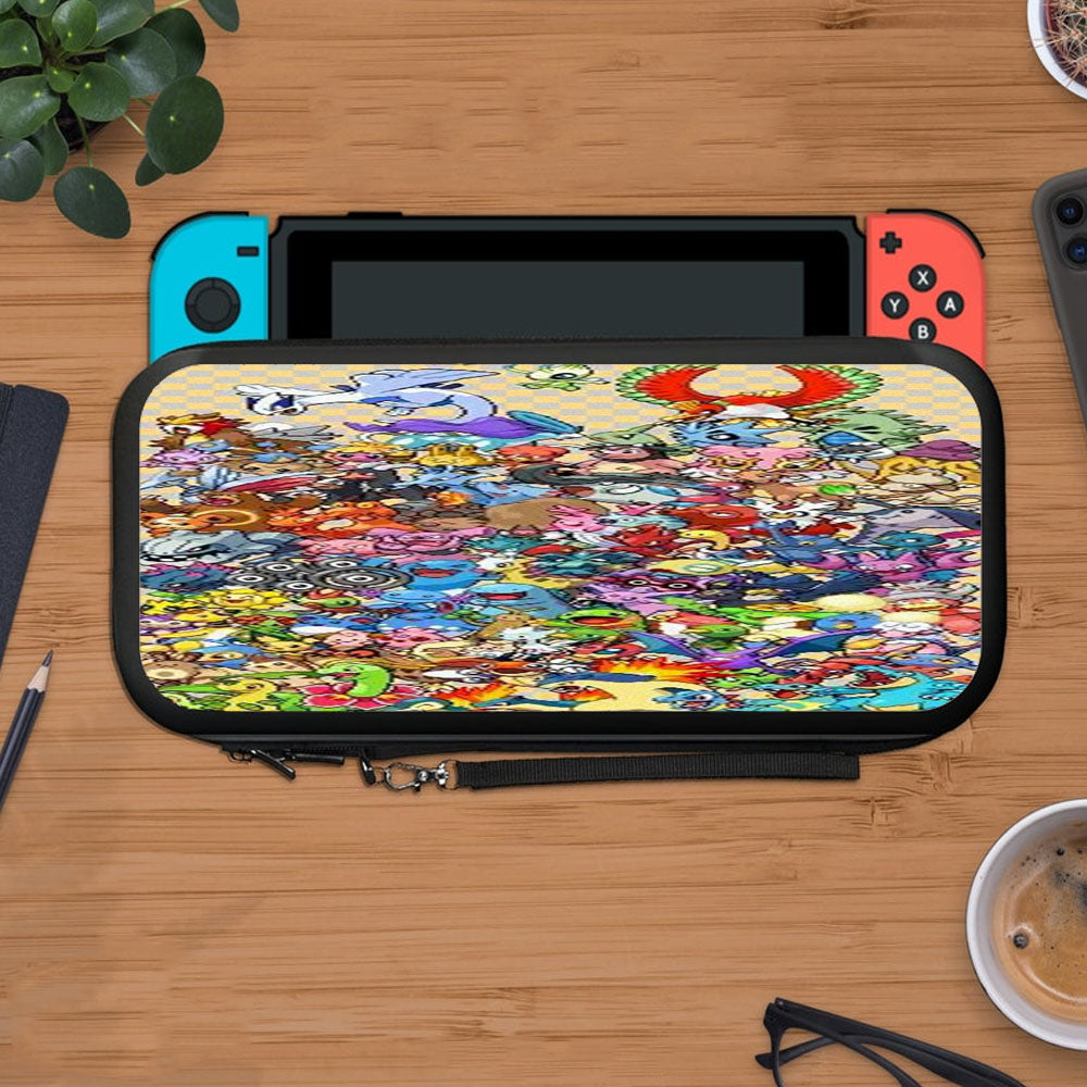 Epic Pokemon Generation Cross Stitch Protective Carry Switch Nintendo Switch 2 Case
