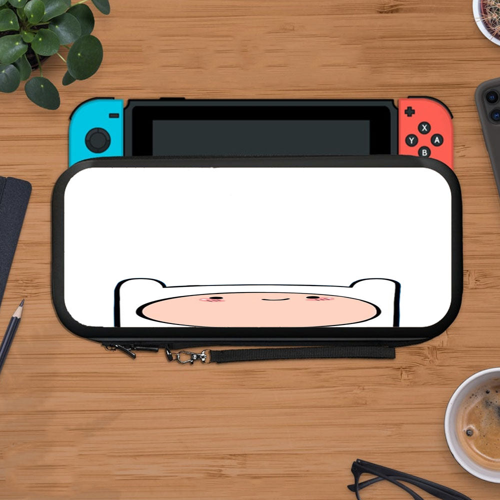 Finn The Human Adventure Time White Protective Carry Switch Nintendo Switch 2 Case