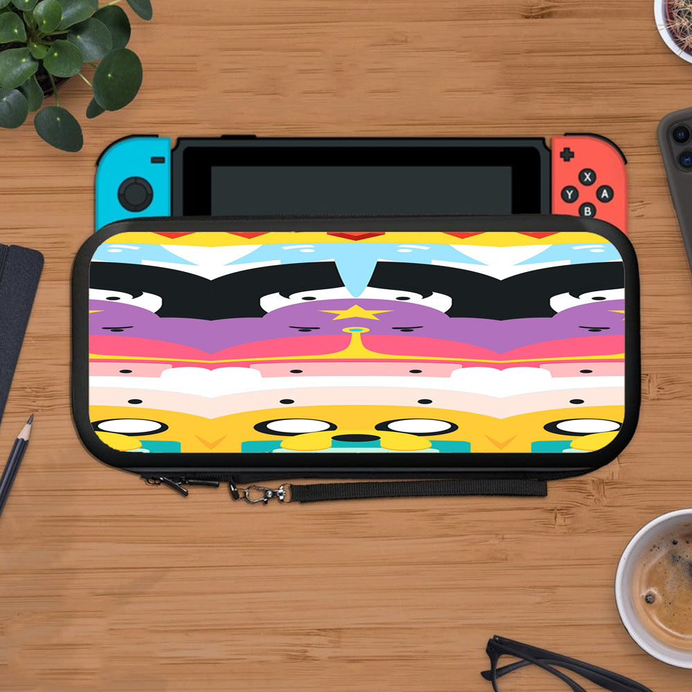 Flat Adventure Time Chara Protective Carry Switch Nintendo Switch 2 Case
