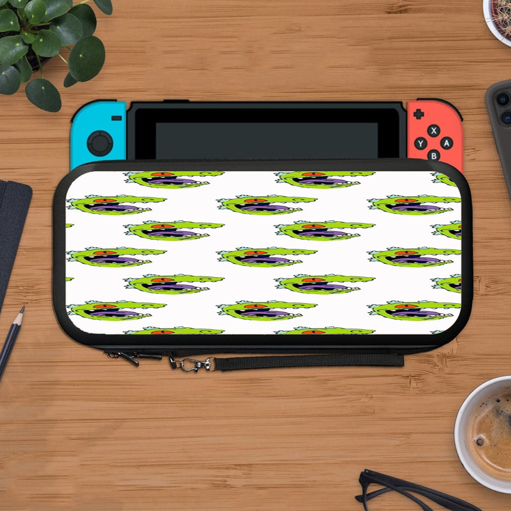 Fondos De Pantalla Rugrats Reptar Head Pattern Protective Carry Switch Nintendo Switch 2 Case