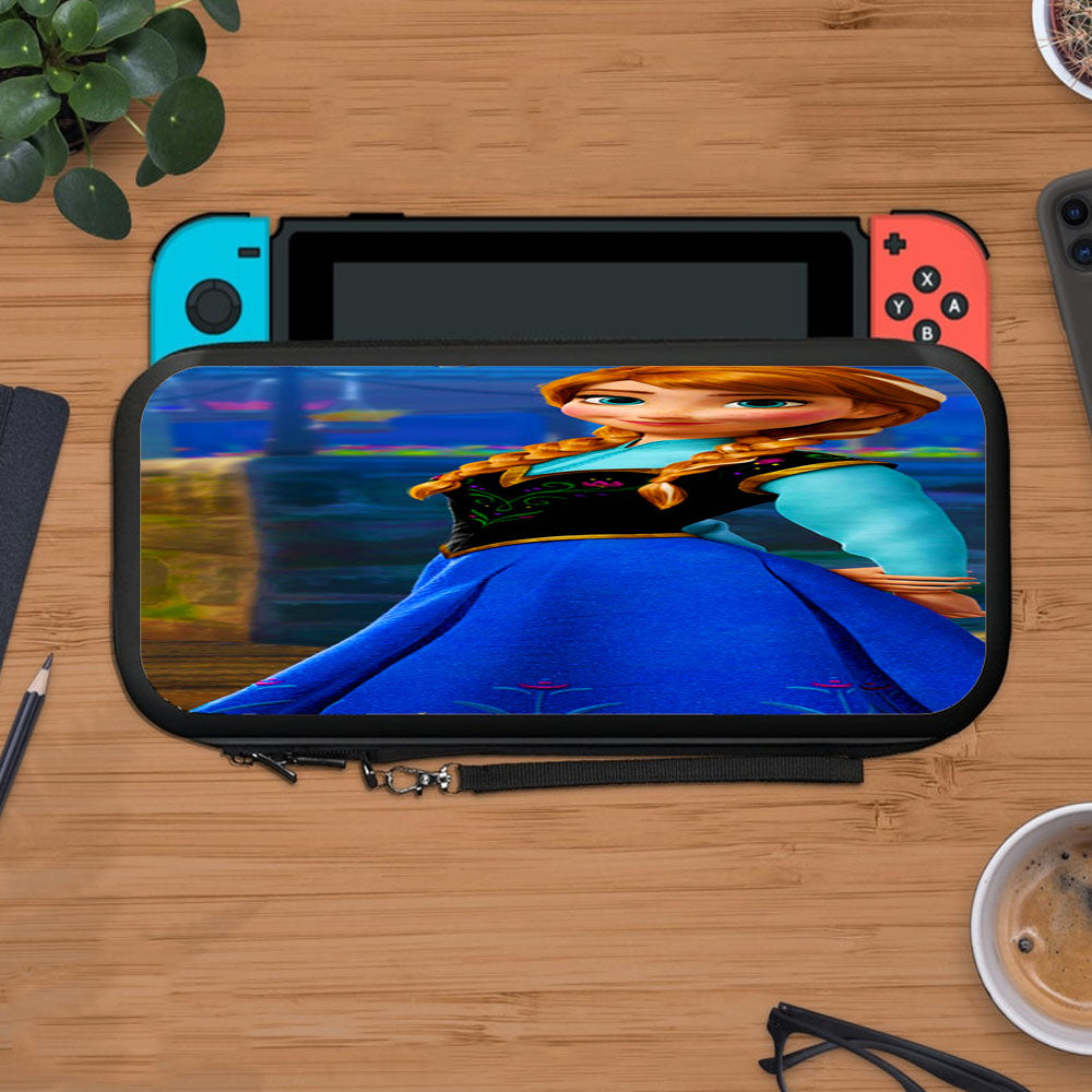 Frozen Anna Pose Protective Carry Switch Nintendo Switch 2 Case
