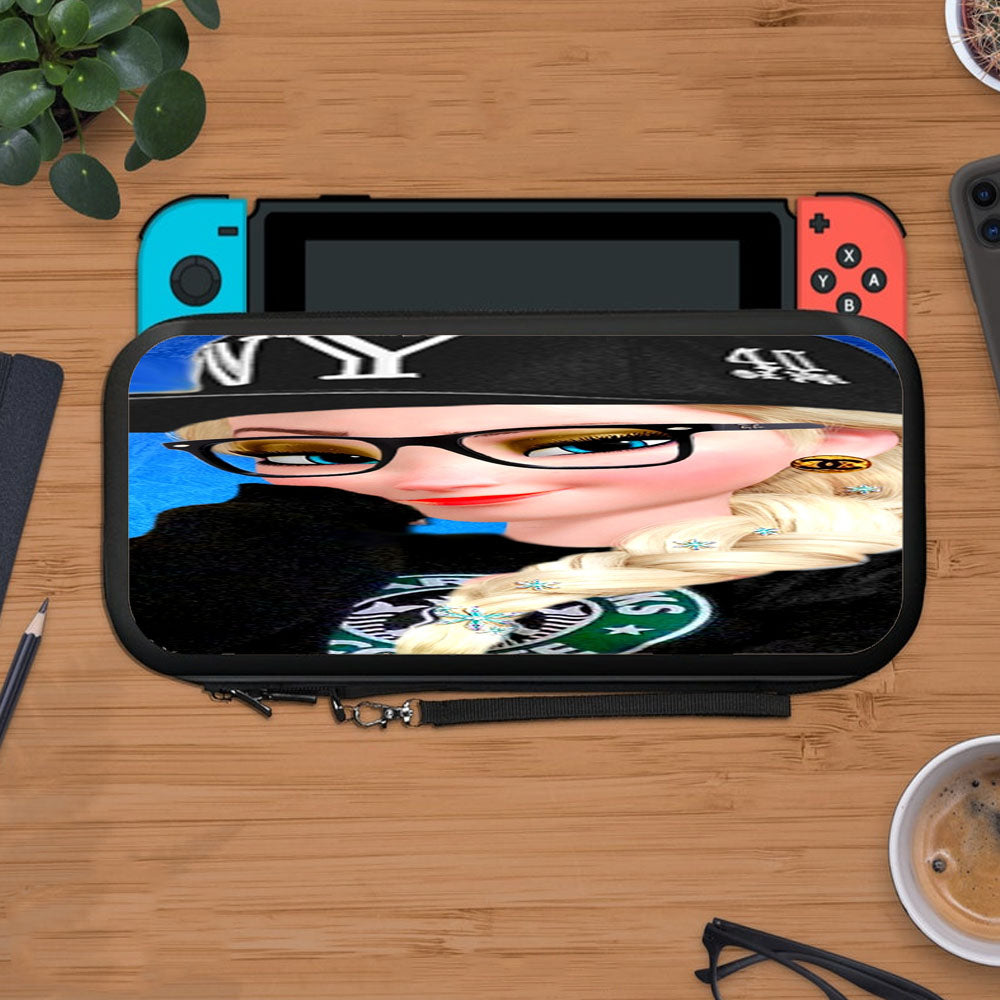 Frozen Punk Queen Elsa Protective Carry Switch Nintendo Switch 2 Case