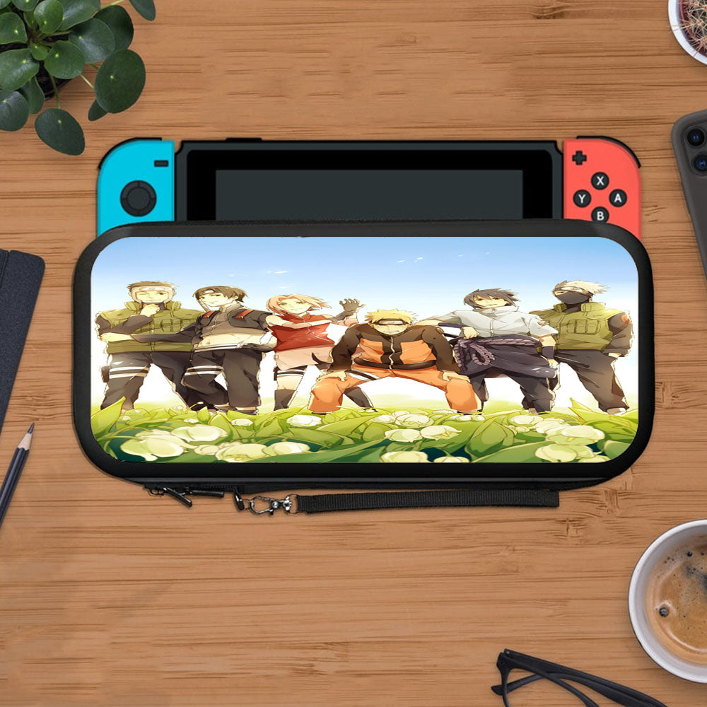Full Team 7 Naruto Protective Carry Switch Nintendo Switch 2 Case