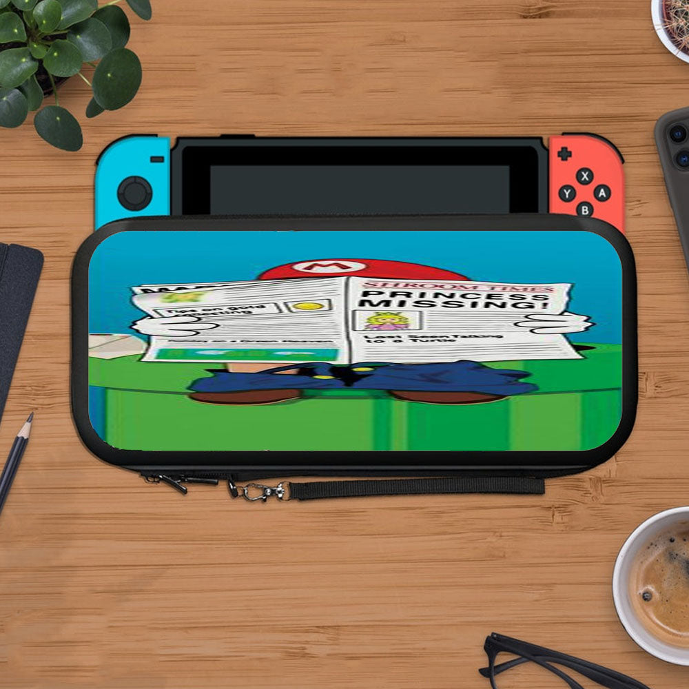 Funny Mario Protective Carry Switch Nintendo Switch 2 Case