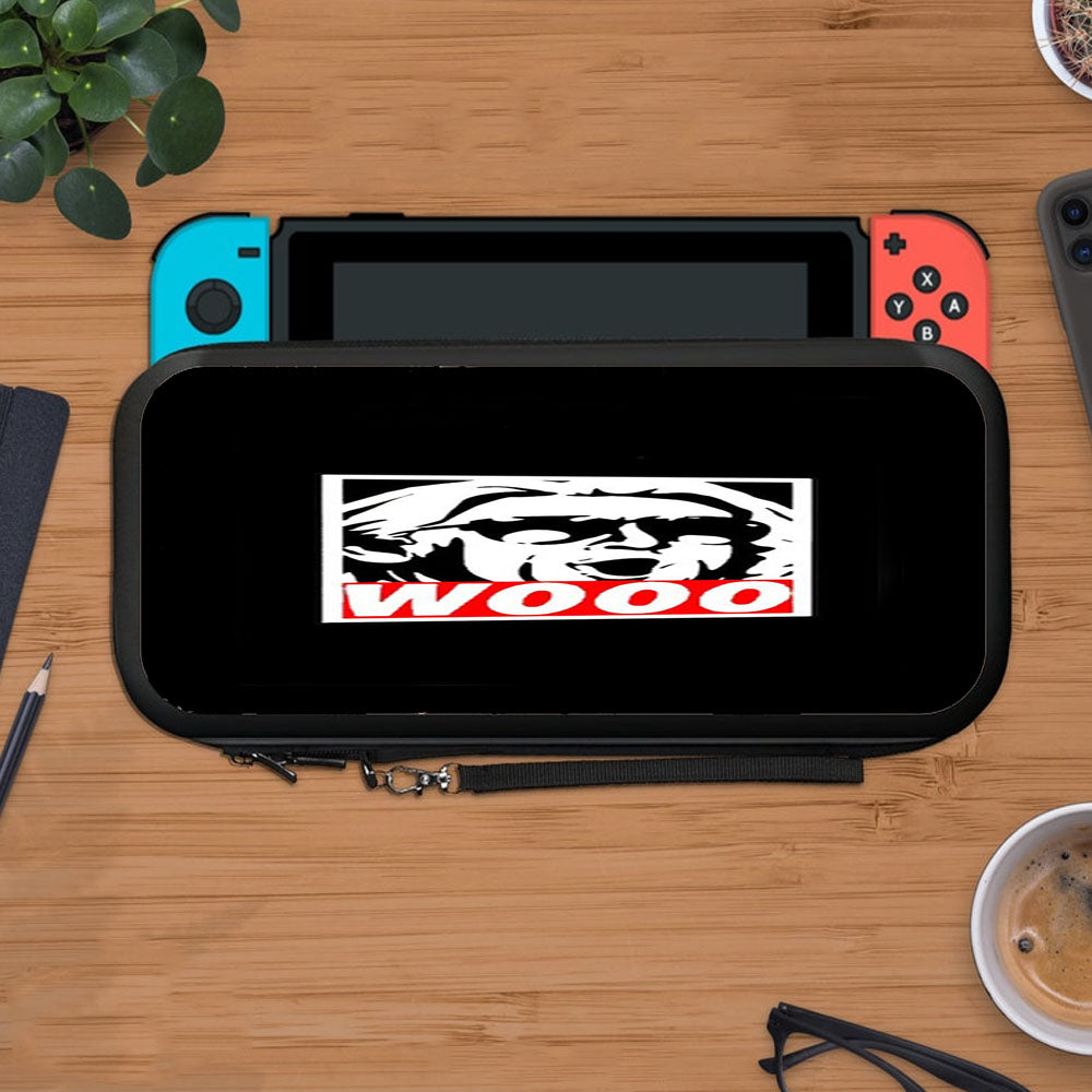 Funny Rick Flair Wooo Wrestling Wrestler Manly Classy Protective Carry Switch Nintendo Switch 2 Case