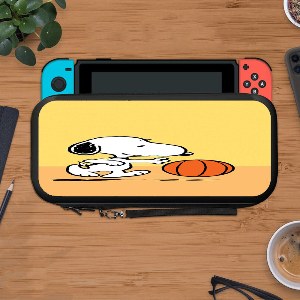 Funny Snoopy Play Basket Protective Carry Switch Nintendo Switch 2 Case